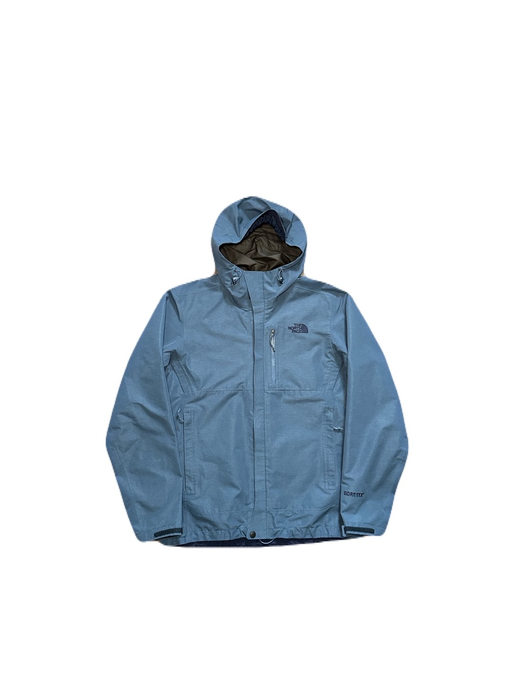 The North Face Dryzzle Gore Tex Jacket Mens slate Blue Waterproof Rain Coat